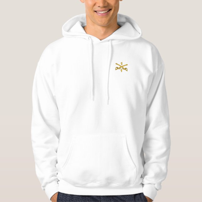 Cross sabre hoodie (Front)