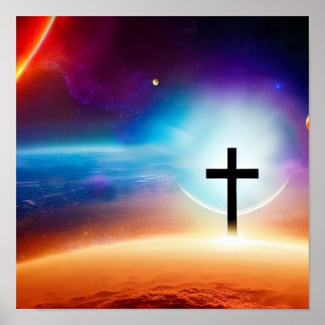 Cross Spacescape Poster (Front)