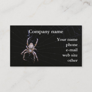 Cross Spider ~ biz card