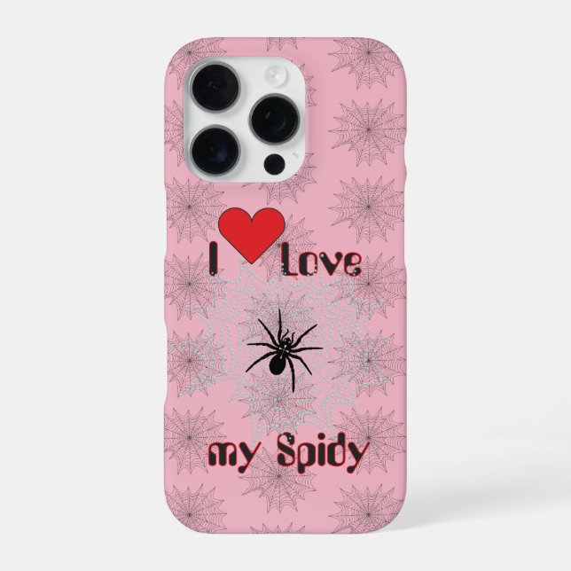 cross spider in the net iPhone shells Case (Back)