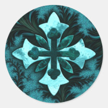 Cross Sticker