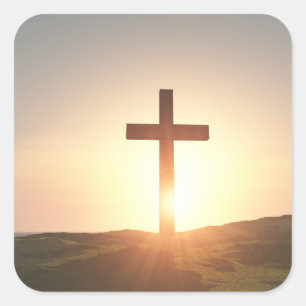 Cross Sticker