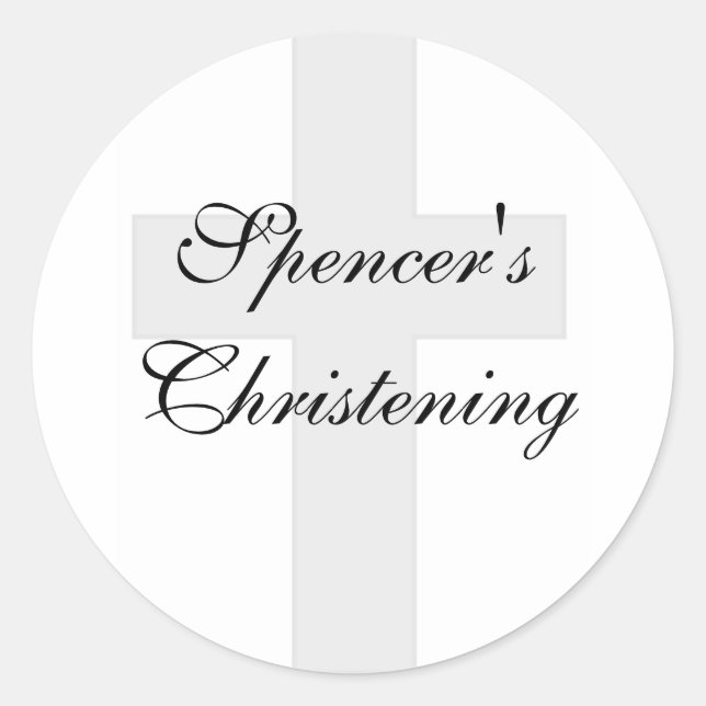 "Cross" Stickers (Front)