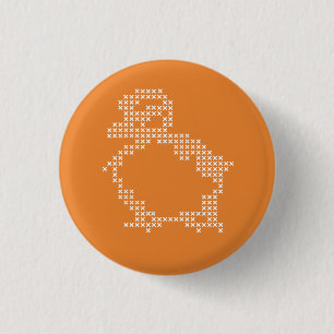 cross-stitch button