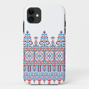 Cross-stitch design iPhone 11 case