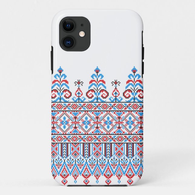 Cross-stitch design Case-Mate iPhone case (Back)