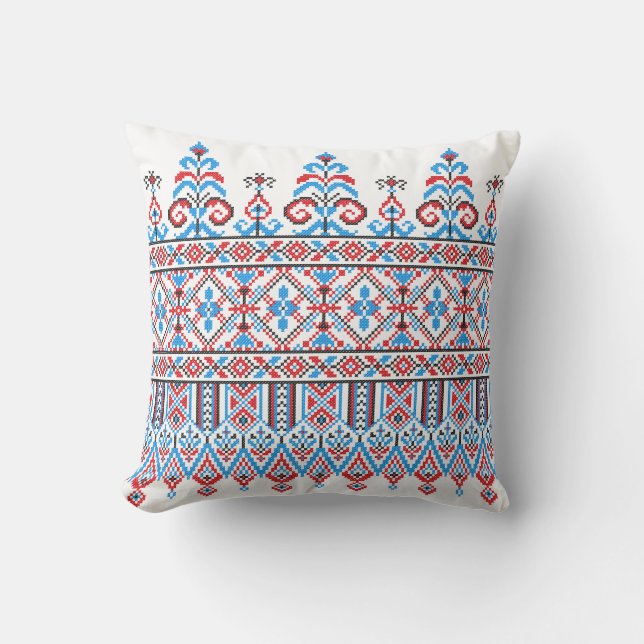 Cross-stitch design cushion (Front)