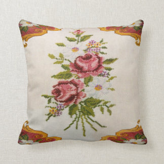 cross-stitch machining photograph pillow