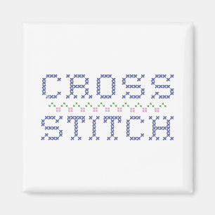 Cross Stitch Magnet