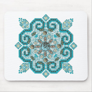 cross stitch mouse mat