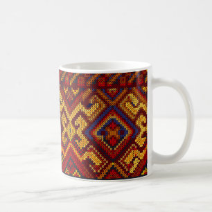Cross Stitch Pattern Mug