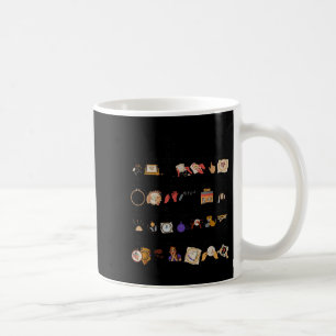 Cross Stitching Alphabet Funny Cross Stitch Lover Coffee Mug