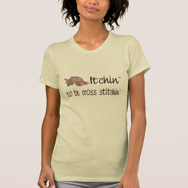 Cross Stitching T-Shirt (Front)