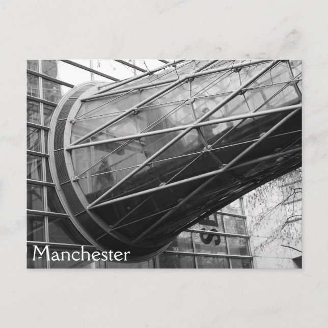 Cross Street, Manchester Postcard (Front)