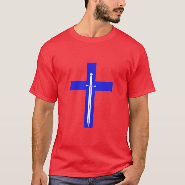 Cross & Sword Men's Shirt (Front)
