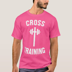 Cross Training Funny Barbell Christian Workout Cro T-Shirt