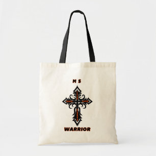Cross/Warrior...MS Tote Bag