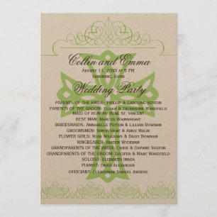Cross Wedding Programs Programme
