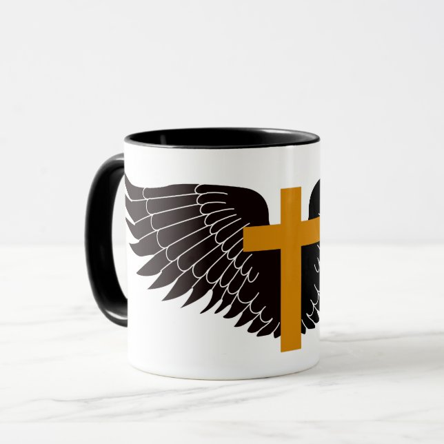 Cross Wing Mug (Front Left)