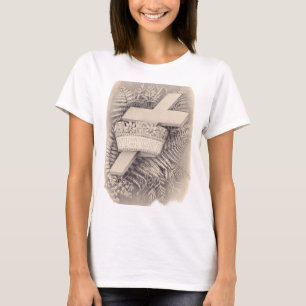 Cross with a crown and victory T-Shirt