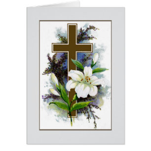 Cross With Flowers