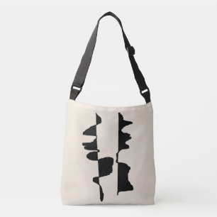 Crossbody Bag - Abstract Dual Face