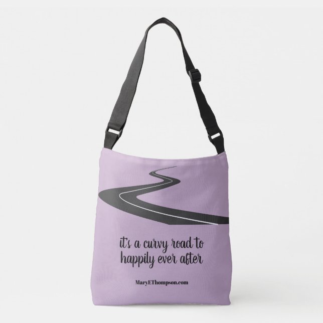 Crossbody Book Tote Bag (Front)