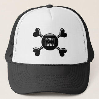 Crossbones Backgammon Trucker Hat