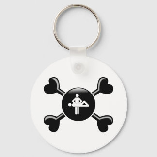 Crossbones Massage Key Ring