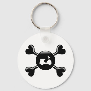 Crossbones Scooters Key Ring