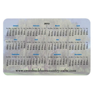 Crossbuck Farm 2012 Calendar Magnets