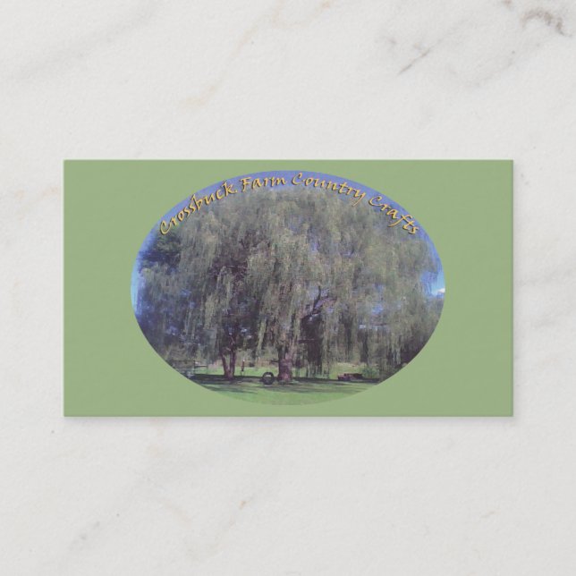 Crossbuck Farm Business Card 2 (Front)