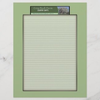Crossbuck Farm Product Formula Sheets