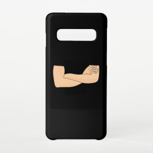 Crossed arms samsung galaxy case