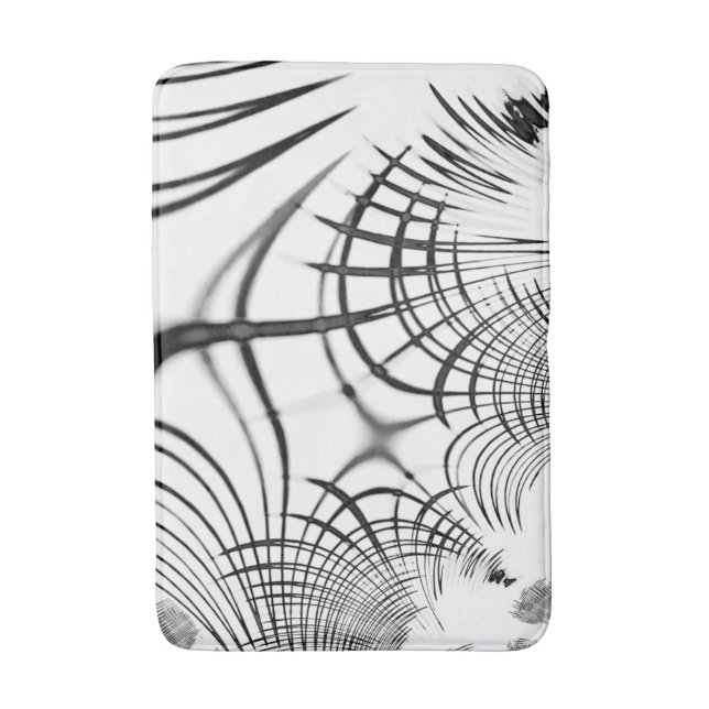 Crossed grey lines remind us of drawings of claw bath mat (Front Vertical)