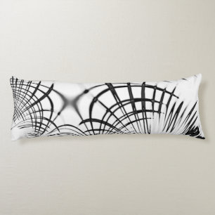 Crossed grey lines remind us of drawings of claw body cushion