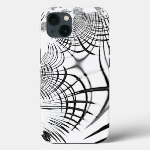 Crossed grey lines remind us of drawings of claw iPhone 13 case