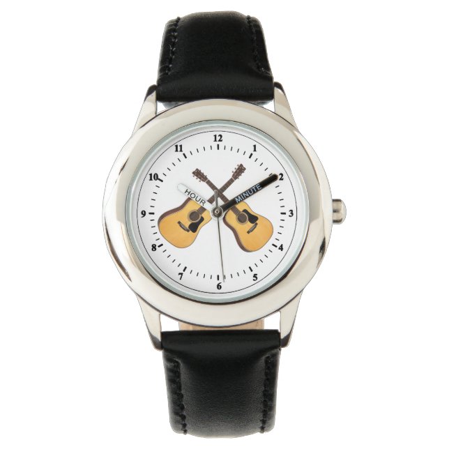 CROSSED GUITARS- WATCH (Front)