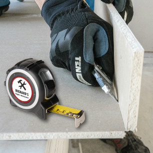 Crossed Hammer And Wrench tools red border 1