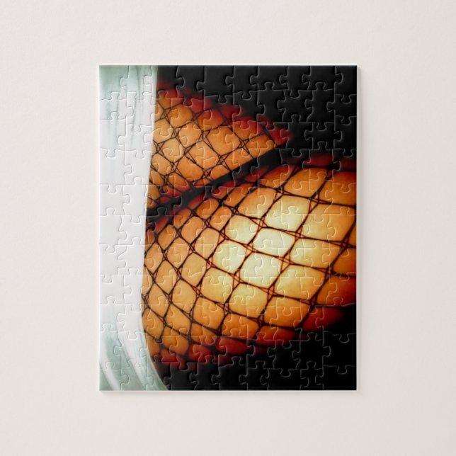 Crossed Jigsaw Puzzle (Vertical)