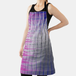 crossed lines apron