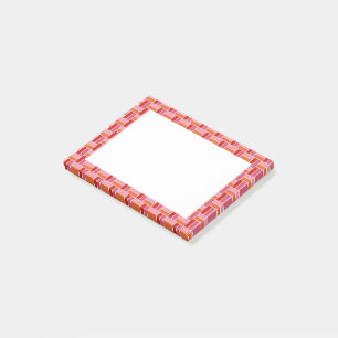 Crossed Lines Post-it Notes