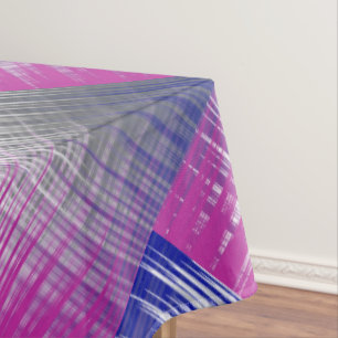 crossed lines tablecloth