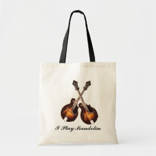 CROSSED MANDOLINS-BAG TOTE BAG