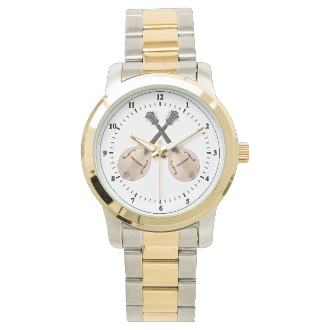 CROSSED MANDOLINS-WATCH WATCH (Front)