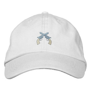 Crossed Pistols Embroidered Hat