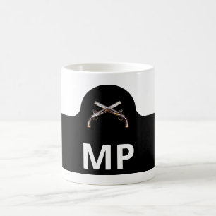 Crossed Pistols Military Police Brassard Coffee Mug