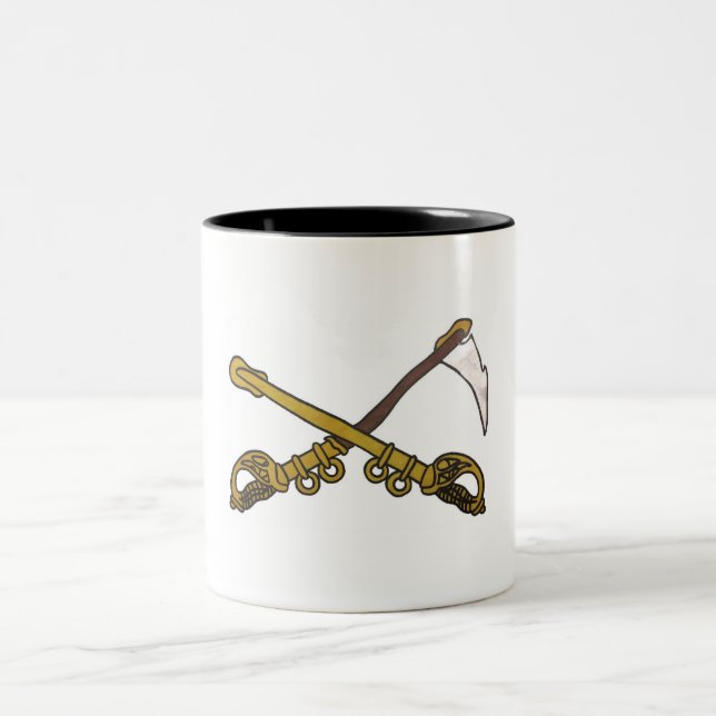 Crossed Sabres Mug (Center)