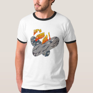 Crossed Skateboards Men's Ringer T-shirt