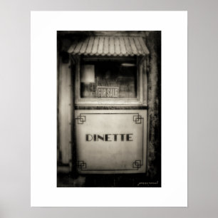 Crosser Diner Lisbon Ohio Poster Print